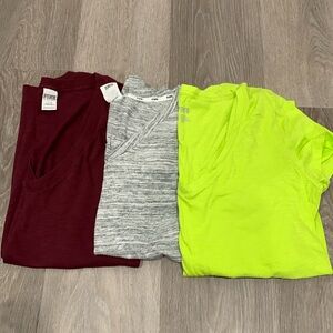 3 shirts.  Victoria’s Secret